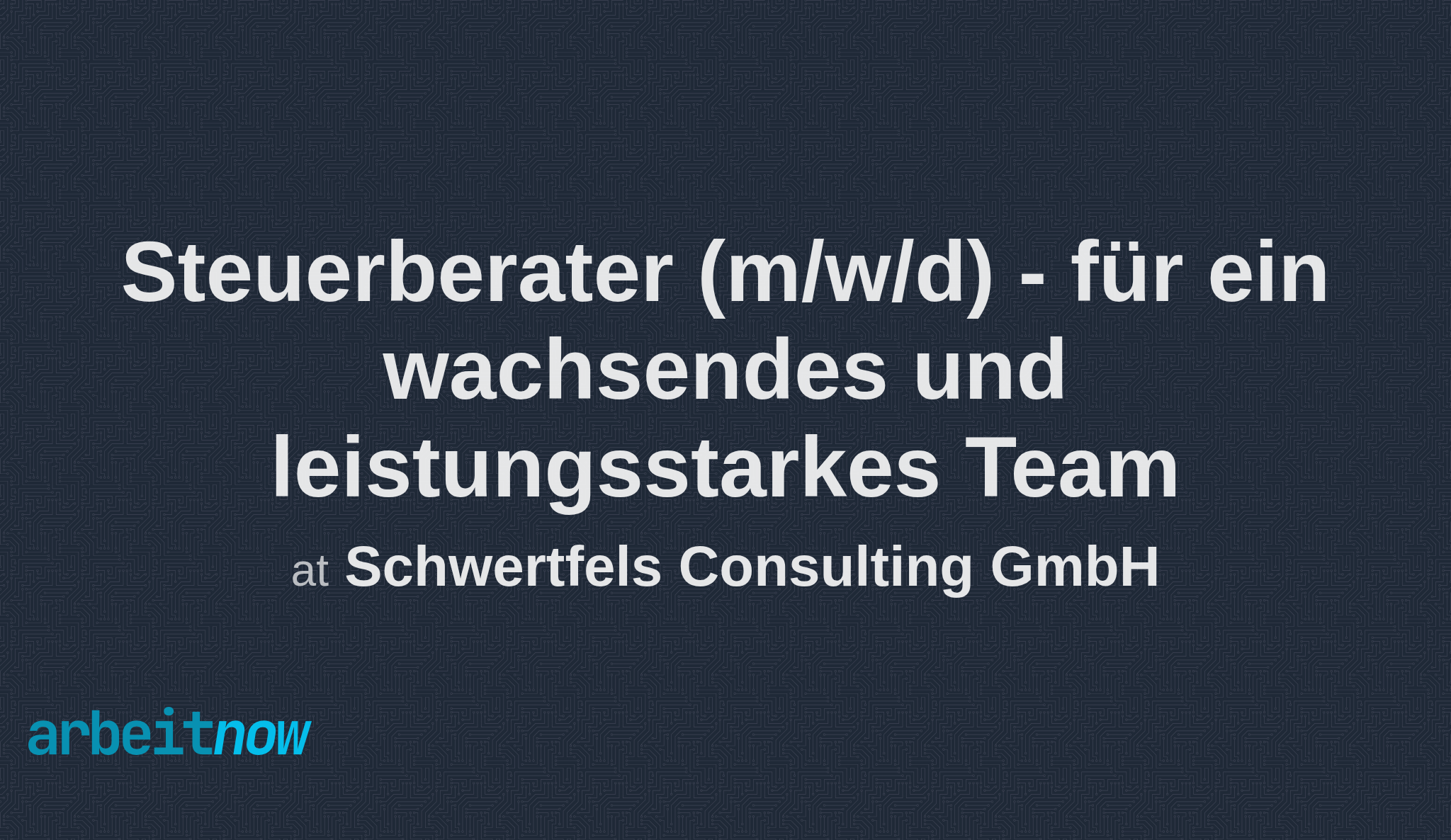 Steuerberater (m/w/d) für ein wachsendes und leistungsstarkes Team